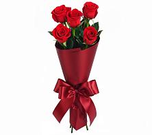 Букет 5 Красных роз Эдлесс Лав в Чанки