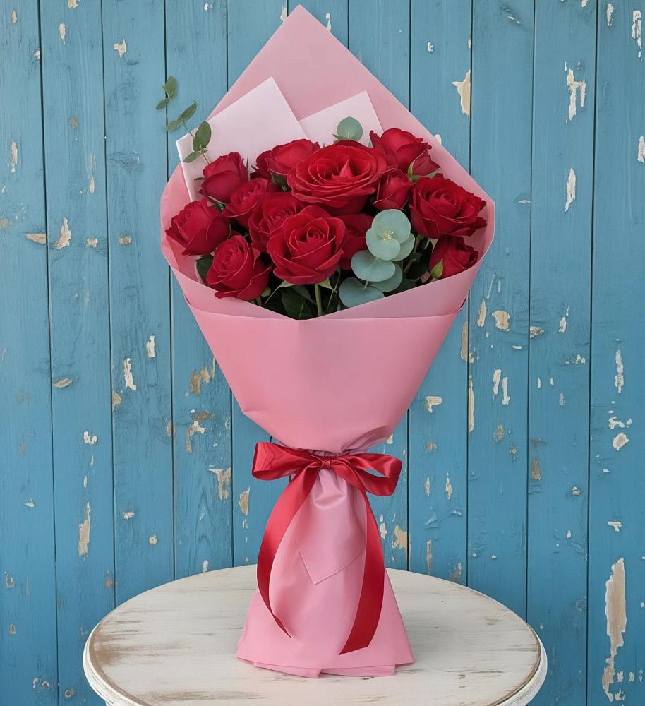 Букет цветов из: Розы в Чанки