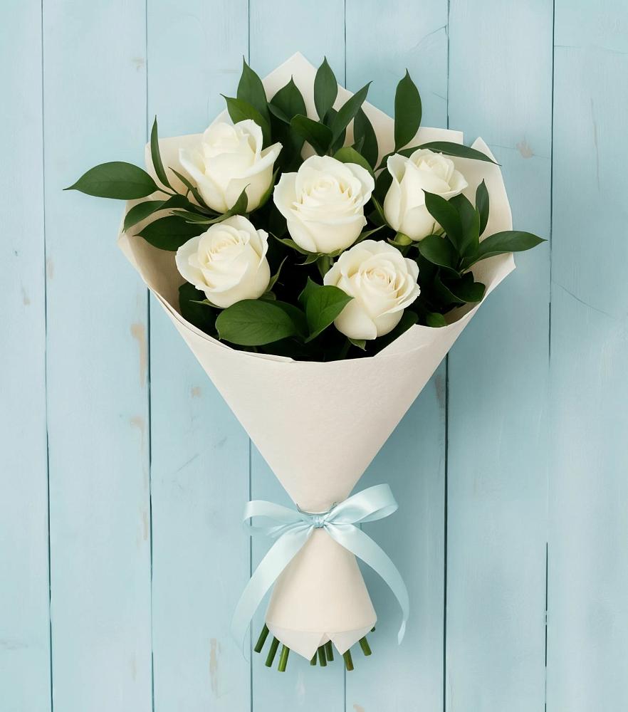 Букет цветов из: Розы в Чанки