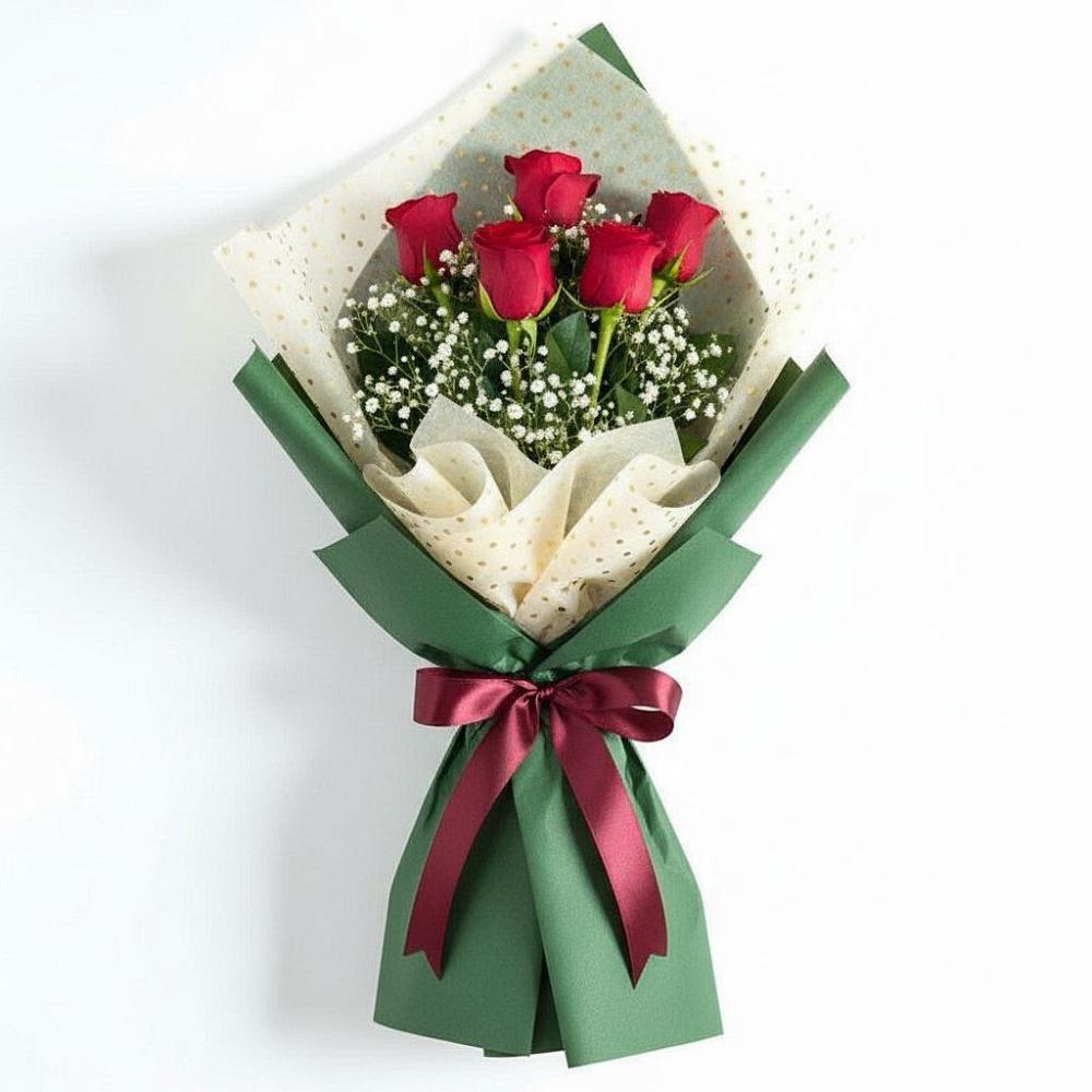 Букет цветов из: Розы в Чанки