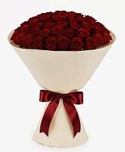 Букет 101 Бордовая роза Блэк Бакарра в Чанки