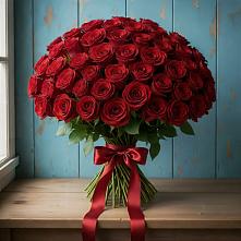 Букет Красные розы Блэк Меджик в Чанки