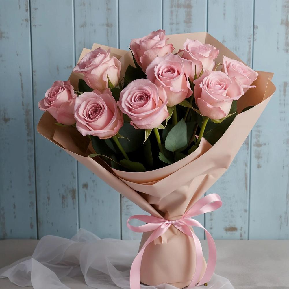 Букет цветов из: Розы в Чанки