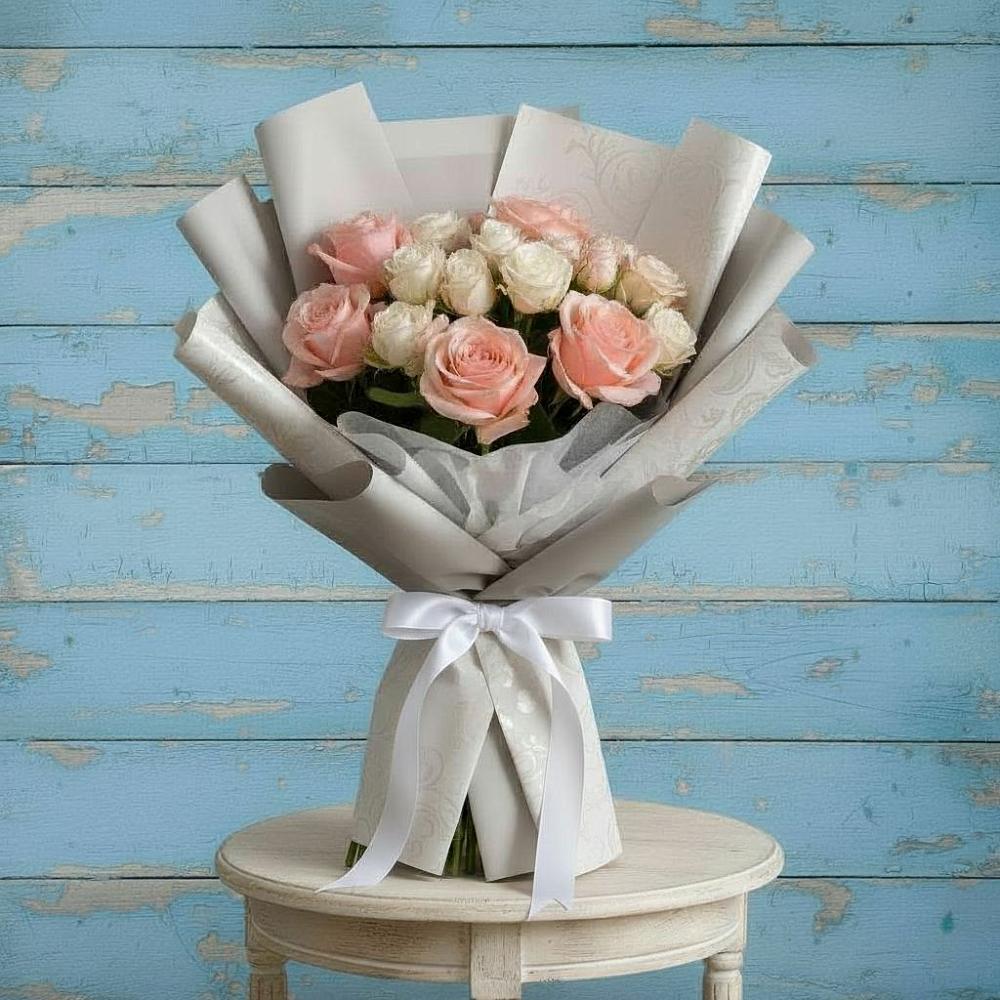 Букет цветов из: Розы в Чанки