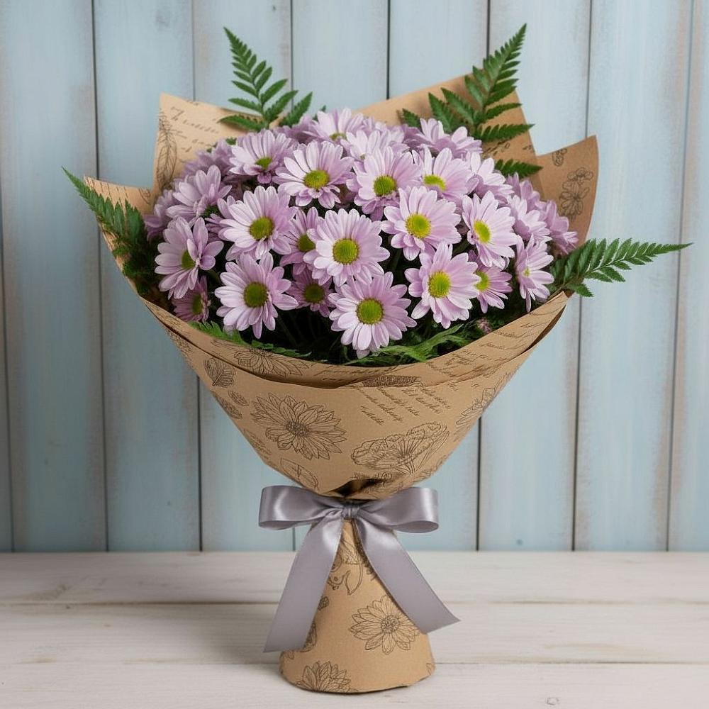 Букет цветов из: Хризантемы в Чанки