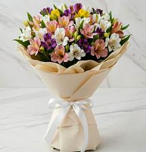 Букет цветов из:  Альстромерии #REPLACE_PRED# Чанки