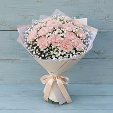 Букет цветов из:  Гвоздики в Чанки