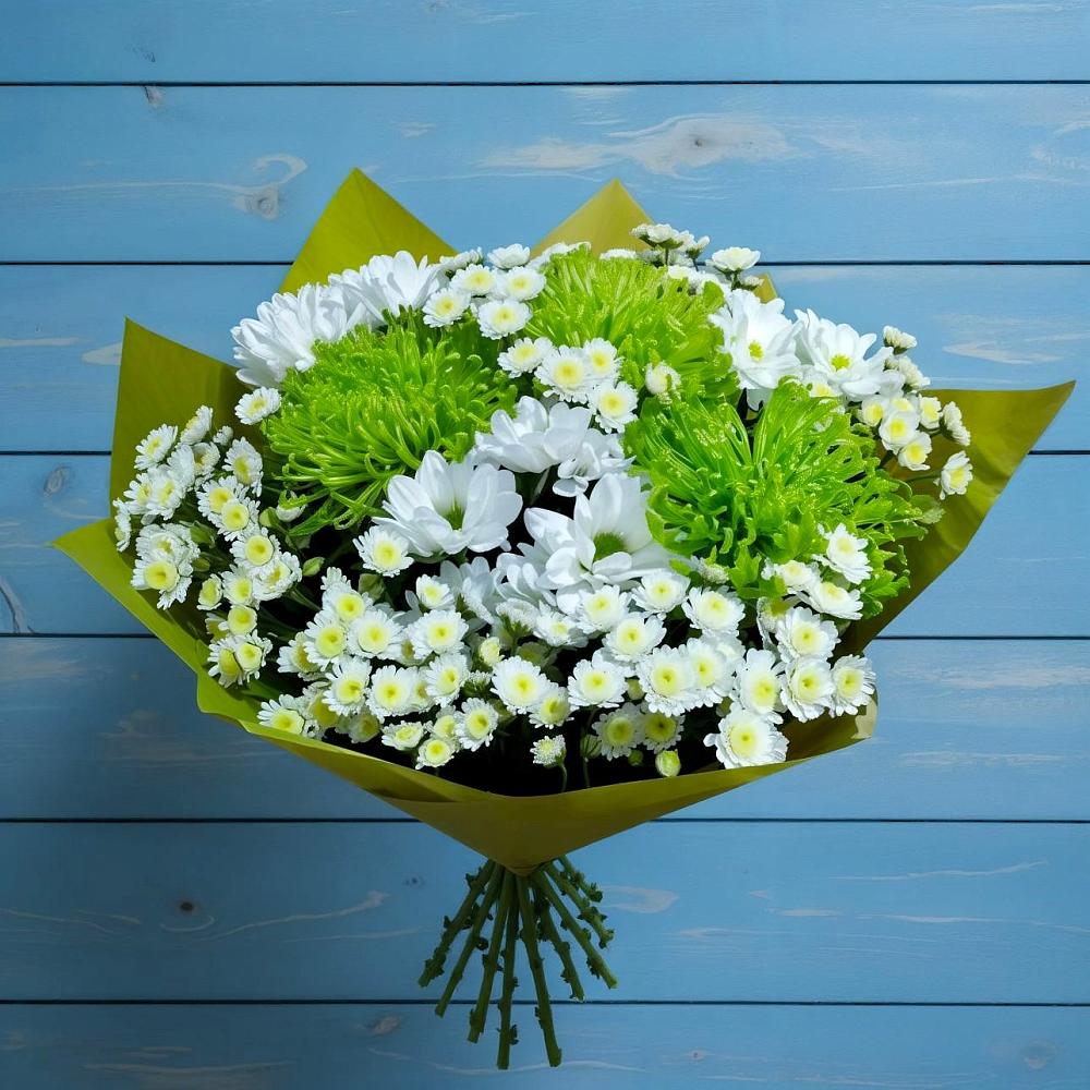 Букет цветов из: Хризантемы в Чанки