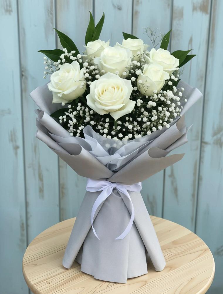 Букет цветов из: Розы в Чанки