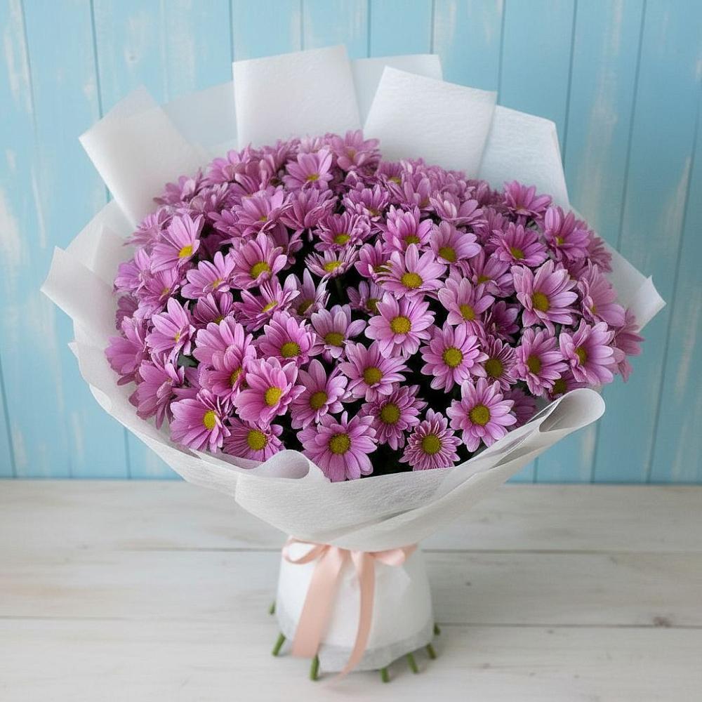 Букет цветов из: Хризантемы в Чанки