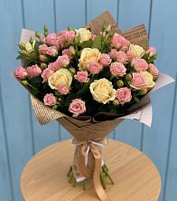 Букет цветов из:  Розы в Чанки