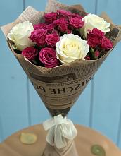 Букет цветов из:  Розы в Чанки