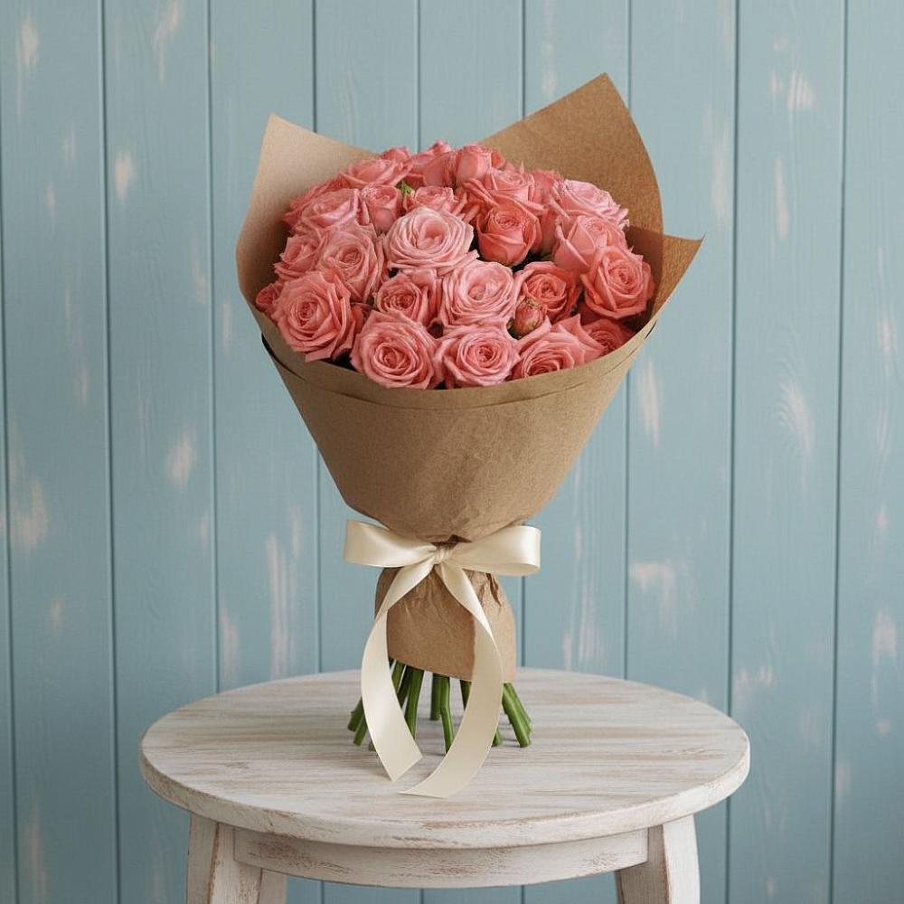 Букет цветов из: Розы в Чанки