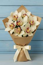 Букет цветов из:  Орхидеи и Розы в Чанки